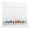 10PCS 3.1-4mm Hard Alloy Bit Micro Drill Bits Set Straight