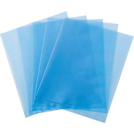 TRUSCO TAD2030 Long-Lasting Antistatic Bags, Height 11.8 x 78.7 ft (300 x 200 t0.05 mm), Blue, Pack of 100