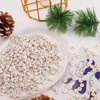 JOISHOP 1000Pcs Gold Acrylic Letter Beads for Bracelet Making, 7mm