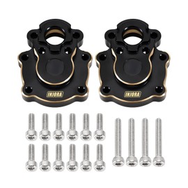 INJORA 29g Brass Rear Inner Portal Housing for 1/10 RC Crawler FMS FCX10 Upgrade