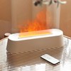 Flame Essential Oil Diffuser, Air Humidifier with 7 Colors Light,