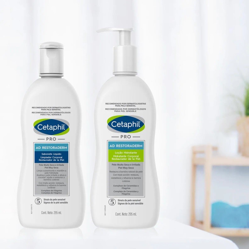 Cetaphil Restoraderm Pro Control Limpiadora Facial 295