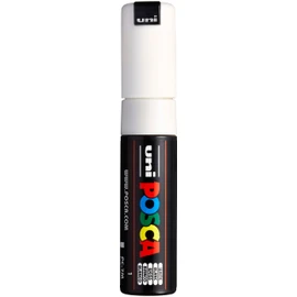 uni-ball Faber-Castell 181301 POSCA marker with wide round tip, white