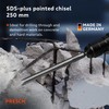 Presch SDS-Plus Pointed Chisel - Extremely Robust, Durable tip -