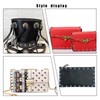 nbeads 200 Sets Rhinestone Rivets, 10 Colours Brass Crystal Rivets