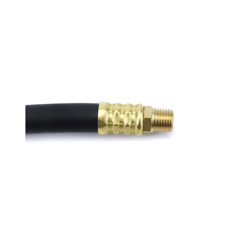 QWORK Air Compressor Hose, 3/8" X 15" Air Hose, 300