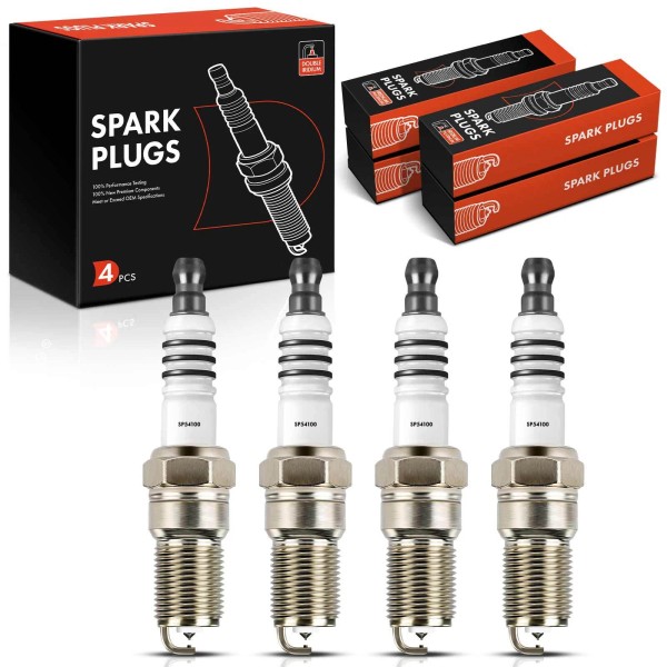 Unbranded 4x Iridium & Platinum Spark Plugs for Ford Escape