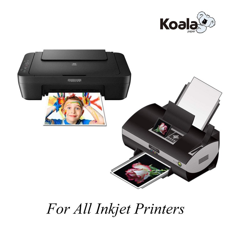 KOALA Double Sided Matte Inkjet Photo Paper A4, 180gsm, 100