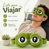 3D Frog Sleep Mask, Soft Contoured Sleeping Mask, Funny Frog