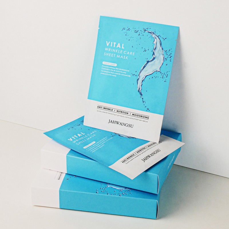 Genieum Jahuangsu Vital Wrinkle Care Sheet Mask 25ml, 10 sheets