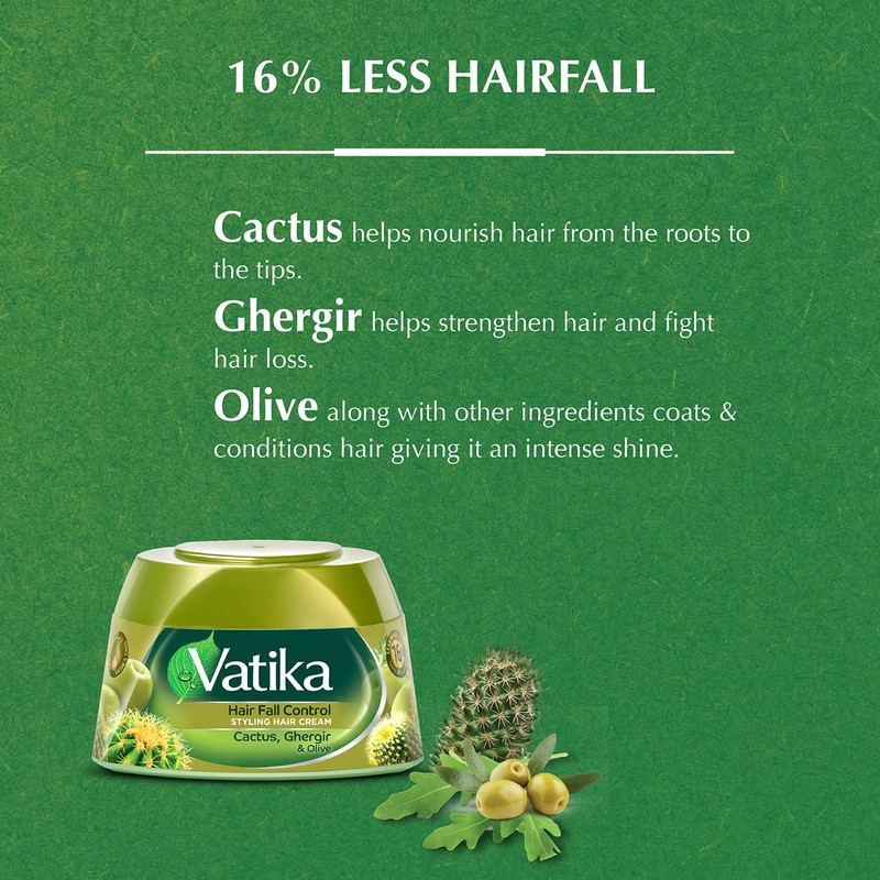 Vatika Naturals Hair Fall Control Conditioner Cream 210ml | 76%