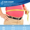 ORTONYX 12" Wide Abdominal Binder for Men and Women/Postpartum Postoperative