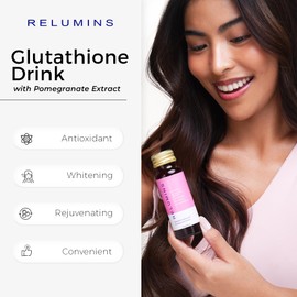 Relumins Advance Rejuvenating Collagen Beauty Drink – Apple Flavor & Beauty Glutathione Drink – Pomegranate Flavor | Refreshing, Nutrient-Rich Formula for Radiant Skin & Wellness – 1 Box Each