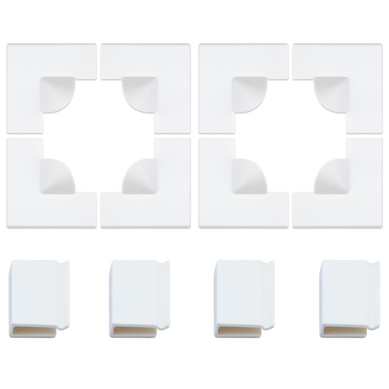 Magnetic Window Screen Corners Accessories Kit, 8 Reinforced Corners Handles