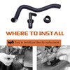 PCV Valve 90°+ Grommet + Hose Kit Fit for Toyota