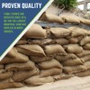 DURASACK Heavy Duty Burlap Sand Bags with Tie Strings Empty