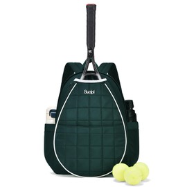 Sucipi Tennis Bags for Women, Lightweight Quilted Tennis Racket Bag, Large Capacity Tennis Backpack for Tennis Racquet, Pickleball Paddles, Badminton