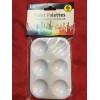 Jot 6 Pack ~ Artist Painter Plastic Paint Palette Trays