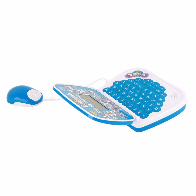 Kids Learning Machine English Spanish Music Function Interactive Educational Laptop