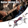 Prewired Wiring Kit for LP Electric Guitar 2T2V 500K Pots