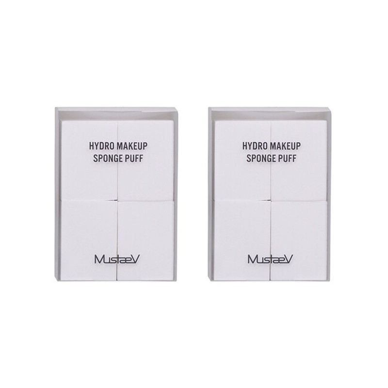 Mustav Musthave Hydro Makeup Sponge Puff 4P