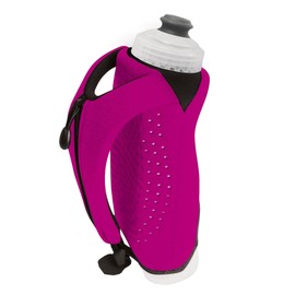 Amphipod Hydraform Ergo-Lite Handheld Water Bottle, BPA-Free Minimalist Insulated Hydration for Ultra-Running & Walking - Pink -16 oz