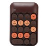 2.4GHz Wireless Numeric Keypad 18 Keys Retro Color Round Keycaps