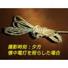 which has come (Ellisse) Luminous + Reflective gairo-pu (Tent Rope)