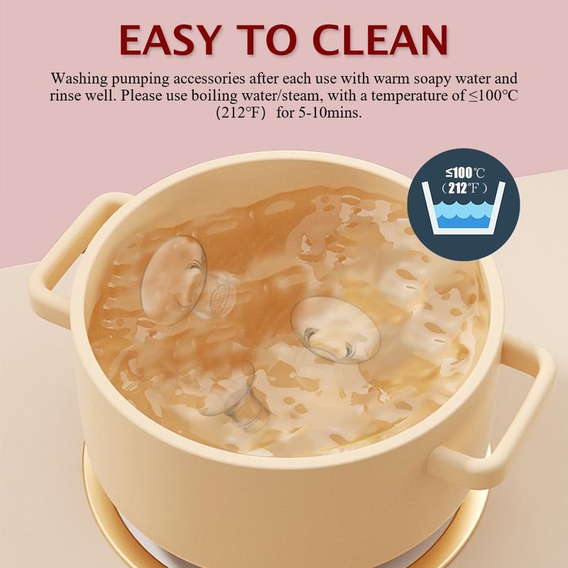 12mm Flange Inserts 8PCS Compatible with Momcozy M6/M5/M9/ S12 Pro/S9