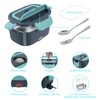 CHARMDOO Electric Lunch Box, Food Warmer Heater 12V 24V 110V,