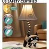Raccoon Lamp for Girls Boys Room w LED Bulb, Animal