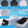 4 Layers HVAC AC Copper Pipe Insulation Cover, 600D Oxford