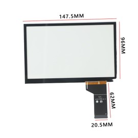 SMZhomeone Touch Screen Glass Digitizer For Skoda MIB2 MIB STD2 Radio Multimedia Navi 6.5'' Touch Screen Digitizer TDO-WVGA0633F00039 For Magotan B7 for Scirocco