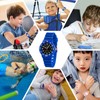 SOCICO Childrens Analog Watch, Waterproof Time Teaching Watch for Boys
