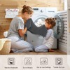 PiccoCasa Zippered Pillowcases, 100% Brushed Microfiber Polyester Pillow Case Cover,