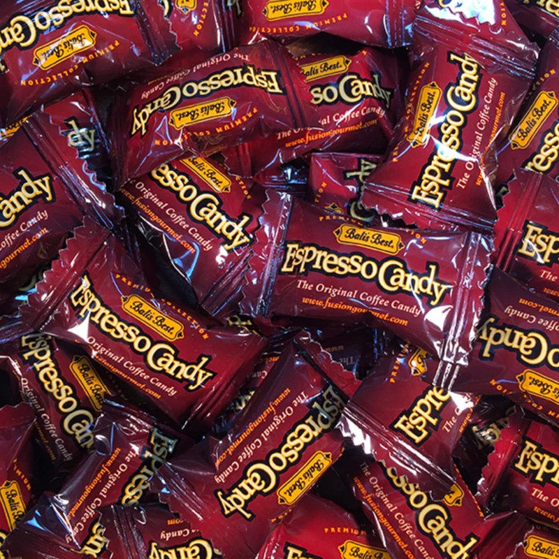 Bali's Best Espresso Candy, 2.2 Pound Bag, Individually Wrapped Hard