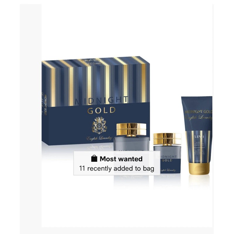 ENGLISH LAUNDRY Men's 3-Pc. Midnight Gold Eau de Parfum Gift