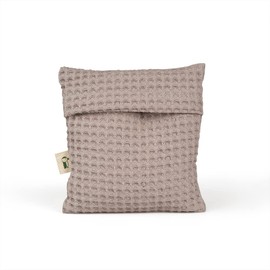 Organic Rapeseed Cushion with Cover, Waffle Pique, GOTS