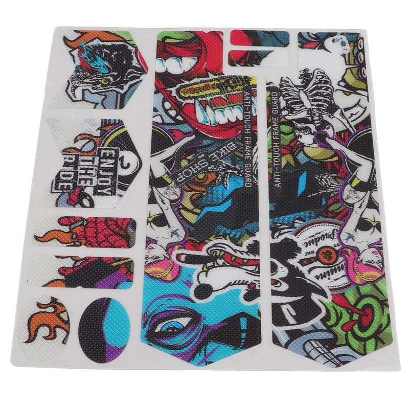 ENLEE 3D Mountain Bike Front Fork Sticker Scratch Resistance Bicycle