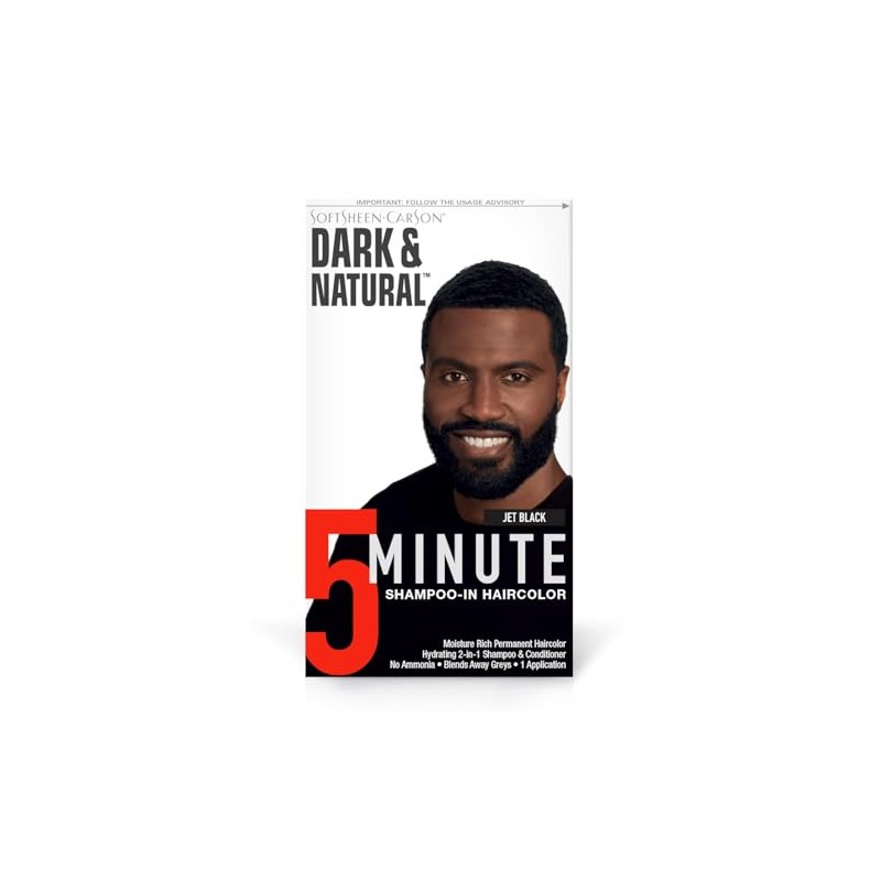 Dark & Natural Color Men Jet Black by Dark &