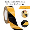 OQingluan Floor Marking Tape, Warning Tape, Barrier Tape, Yellow/Black, Striped