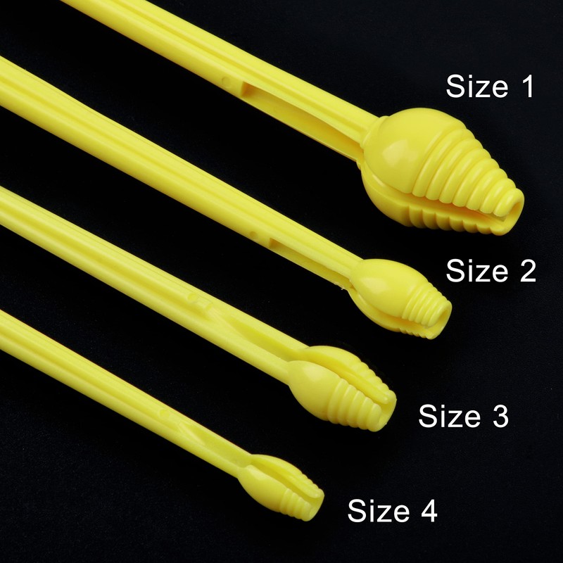 Plastic Hook Disgorger Hook Remover Tool 4PCS Fishhook Dehooker Unhooking