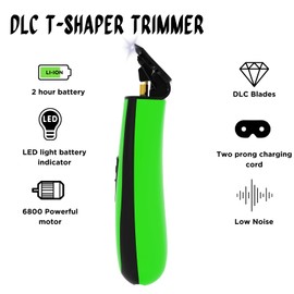 Supreme Trimmer DLC T Shaper| Professional Barber Trimmer Hair Clippers for Men (120 Min Run Time) Cordless Hair Trimmer Zero Gapped Liner Beard Trimmer | ST5215 Acid