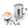 Milk Frothing Pitcher, 32oz Steaming Pitcher Stainless Steel Espresso Machine