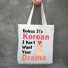 MNIGIU Finger Heart Tote Bag Korean Lover Gift Korean Obsessed