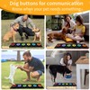 MMGGAISH 6-Piece Dog Talking Button Set, Dog Button for Communication,