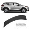 Rear Mudguard Molding Trim Protective Rugged Rear Mudguard Wheel Molding