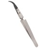 ESD Plastic Tip Curved Tweezers for Soldering Repair Work Interchangeable