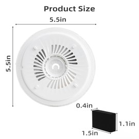 Upgraded Filter Units 3.0 for Cat Water Fountain E versweet 2S/3/3 Pro,E versweet Solo/Solo SE and More, Replacement Filter Activated Carbon and Fiber Cotton for Clean Water (10 Filters+ 10 Sponges)