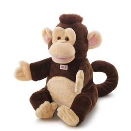Trudi, Monkey Puppet: Plush Monkey Puppet, Christmas, Baby Shower, Birthday or Christening Gift for Kids, Plush Toys, Suitable from Birth
